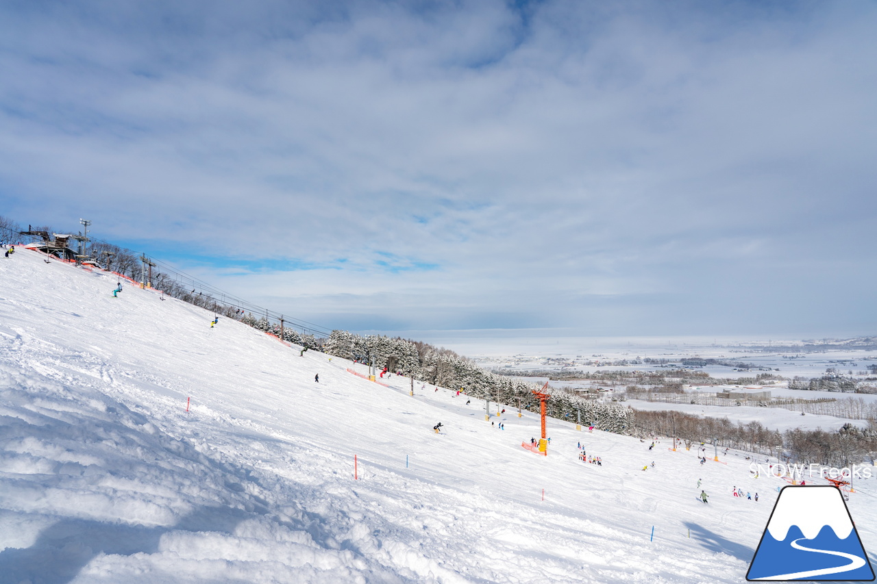 北長沼スキー場｜晴天＋粉雪＝最高！素晴らしいコンディションで、2月がスタート(^^)/